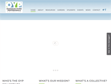 Tablet Screenshot of oypcollective.com